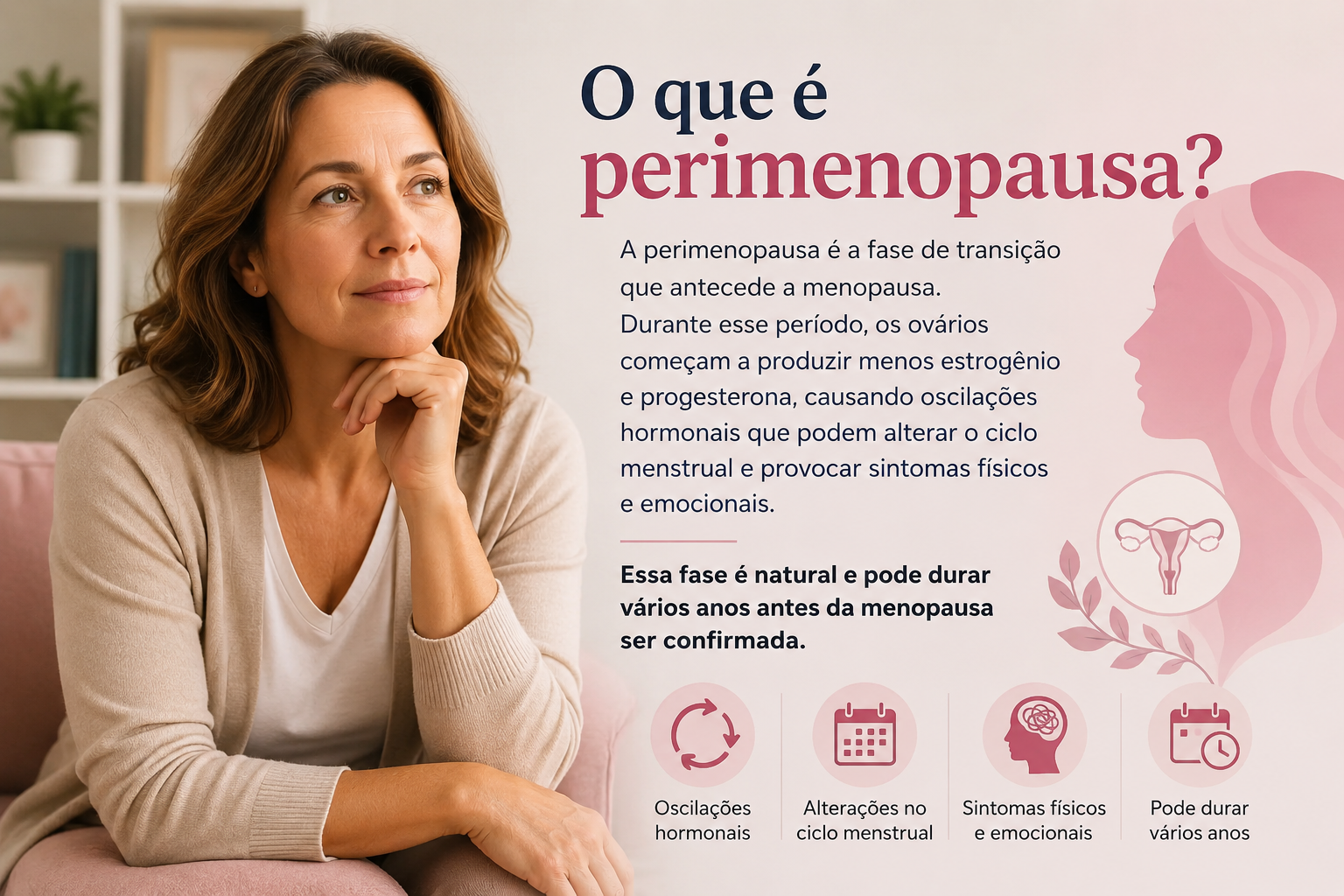 Perimenopausa: sintomas, duração e como aliviar os desconfortos